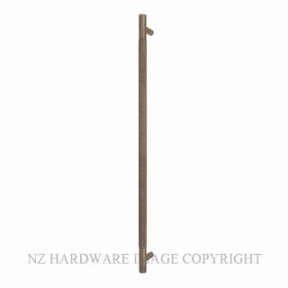 WINDSOR 8356-FF-RB DIAMOND KNURL PULL HANDLE (FF) 600MM ROMAN BRASS