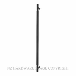 WINDSOR 8357-FF-BLK LINEAR KNURL PULL HANDLE (FF) 600MM MATT BLACK
