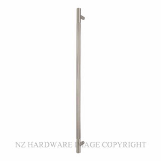WINDSOR 8357-FF-BN LINEAR KNURL PULL HANDLE (FF) 600MM BRUSHED NICKEL