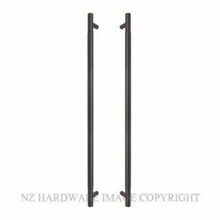 WINDSOR 8358-DRB PLAIN PULL HANDLES (B-B) 600MM DARK ROMAN BRASS
