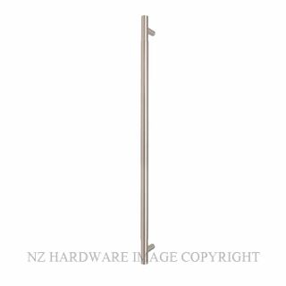 WINDSOR 8358-FF-BN PLAIN PULL HANDLE (FF) 600MM BRUSHED NICKEL