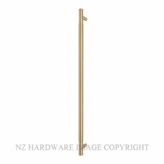 WINDSOR 8358-FF-MSB PLAIN PULL HANDLE (FF) 600MM MATT SATIN BRASS