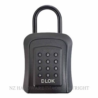 E LOK 737 BLK SMART SHACKLE KEY SAFE BLACK