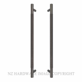 WINDSOR 8353-GN DIAMOND KNURL PULL HANDLES (B-B) 450MM GRAPHITE NICKEL