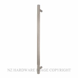 WINDSOR 8354-RF-BN LINEAR KNURL PULL HANDLE (RF) 450MM BRUSHED NICKEL