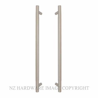 WINDSOR 8355-BN PLAIN PULL HANDLES (B-B) 450MM BRUSHED NICKEL