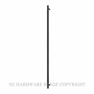 WINDSOR 8360-RF-BLK LINEAR KNURL PULL HANDLE (RF) 900MM MATT BLACK
