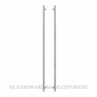 WINDSOR 8361-BN PLAIN PULL HANDLES (B-B) 900MM BRUSHED NICKEL