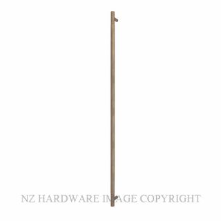 WINDSOR 8361-FF-RB PLAIN PULL HANDLE (FF) 900MM ROMAN BRASS