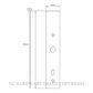 YALE UNITY DOOR SCAR PLATES MATT BLACK