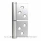 NZHD1512 ALUM HINGE 102X50X3MM