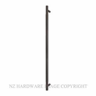 WINDSOR 8358-RF-DRB PLAIN PULL HANDLE (RF) 600MM DARK ROMAN BRASS