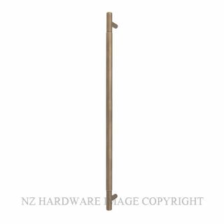WINDSOR 8358-RF-RB PLAIN PULL HANDLE (RF) 600MM ROMAN BRASS