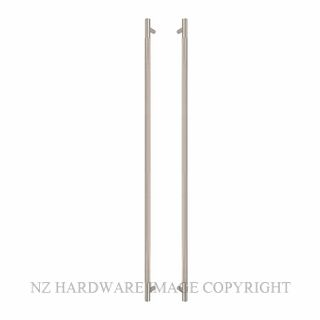 WINDSOR 8359-BN DIAMOND KNURL PULL HANDLES (B-B) 900MM BRUSHED NICKEL
