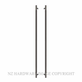 WINDSOR 8359-GN DIAMOND KNURL PULL HANDLES (B-B) 900MM GRAPHITE NICKEL