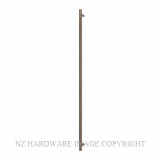 WINDSOR 8359-RF-RB DIAMOND KNURL PULL HANDLE (RF) 900MM ROMAN BRASS