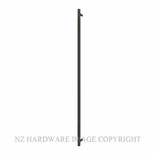 WINDSOR 8359-RF-DRB DIAMOND KNURL PULL HANDLE (RF) 900MM DARK ROMAN BRASS
