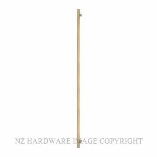 WINDSOR 8360-FF-MSB LINEAR KNURL PULL HANDLE (FF) 900MM MATT SATIN BRASS