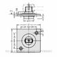 DORMAKABA 7471AX 45070002 HEAVY DUTY BOTTOM PIVOT