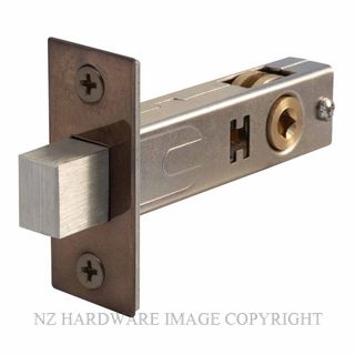 WINDSOR 1254 AB 70MM TUBULAR PRIVACY BOLT ANTIQUE BRONZE