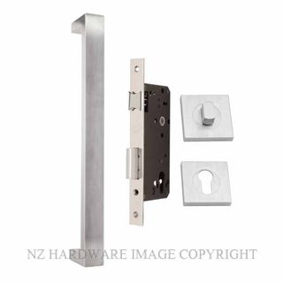 SCHLAGE OBLONG-EURO LOCKSET ENTRY DOOR SET