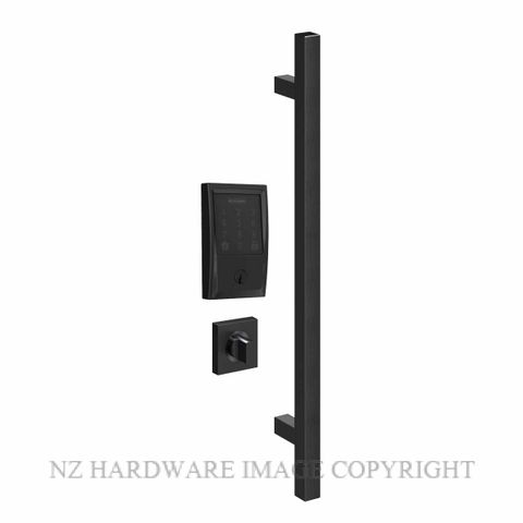 SCHLAGE SRS64 TRENTO-ENCODE TURN LATCH ENTRY DOOR SET