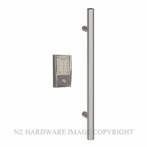 SCHLAGE SRS67 CORFU-ENCODE ROLLER CATCH ENTRY DOOR SET