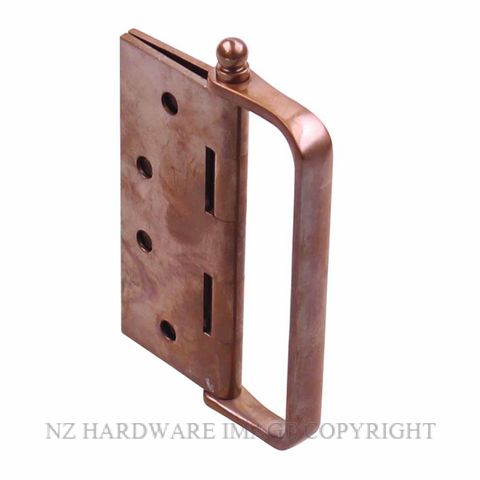 HENDERSON H100X75DHBZ HINGE 100X75X3 D HDL BRONZE