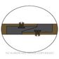 HENDERSON H59BZ/4800 INTERLOCKING DOOR SEAL BRONZE ANODISED