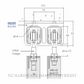 HENDERSON H6/301 DOUBLE SOFFIT FIX BRACKET