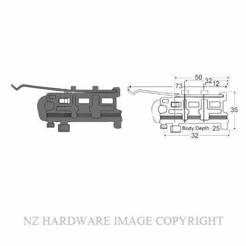 HENDERSON H601P PACER CLIP STOP