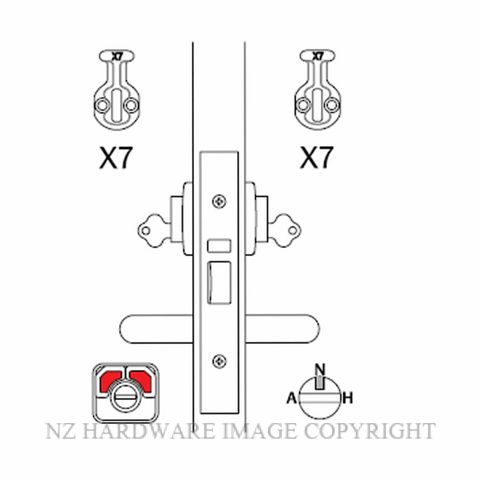 LOCKWOOD 3774XX KEY ENTRY DOUBLE CYL LOCK SATIN STAINLESS