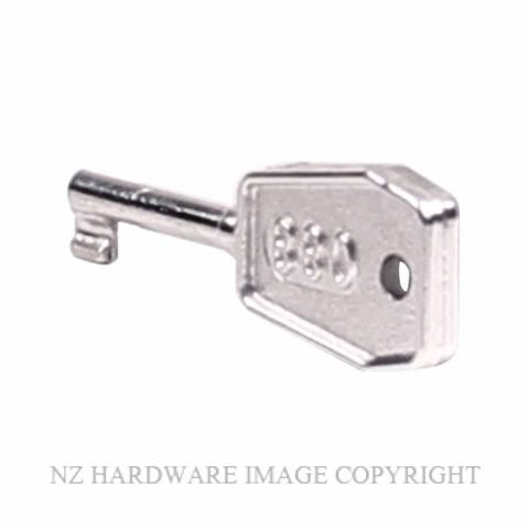 YALE 8761 EURO 88 KEY NICKEL PLATE