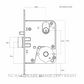 LOCKWOOD 3770Mkll NIGHTLATCH PRIMARY LOCK 60MM BACKSET SATIN STAINLESS