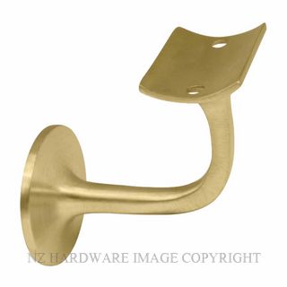 WINDSOR 5140FF MSB STAIR RAIL FACE FIX BRACKET MATT SATIN BRASS