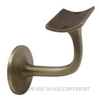 WINDSOR 5166FF RB STAIR RAIL FACE FIX BRACKET ROMAN BRASS