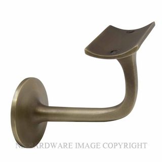 WINDSOR 5167FF RB STAIR RAIL FACE FIX BRACKET ROMAN BRASS
