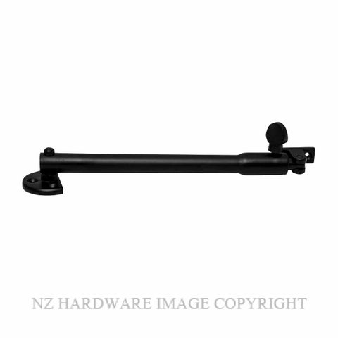 MILES NELSON 246PB TELESCOPIC STAY 245MM POWDERCOAT BLACK