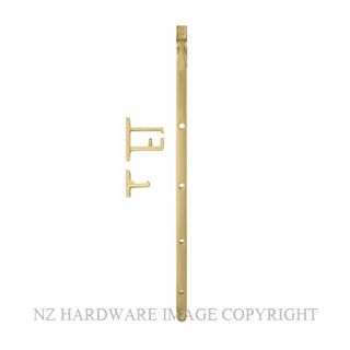 WINDSOR 5184 - 5384 CASEMENT STAYS MATT SATIN BRASS