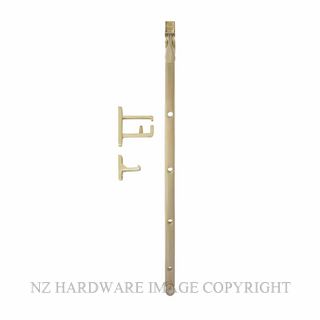 WINDSOR 5184 - 5384 CASEMENT STAYS UNLACQUERED SATIN BRASS