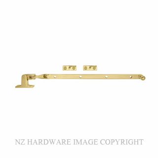 WINDSOR 5385-UB 300MM FANLIGHT STAY UNLACQUERED BRASS