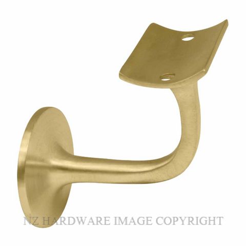 WINDSOR 5140 MSB STAIR RAIL BRACKET MATT SATIN BRASS