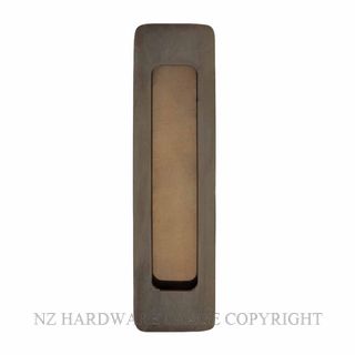 WINDSOR 5318 AB FLUSH PULL 158X42 ANTIQUE BRONZE