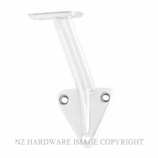 MILES NELSON 110 BANNISTER BRACKET POWDERCOAT WHITE