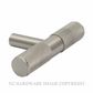 WINDSOR 6521-BN VERTEX T BAR CABINET KNOB BRUSHED NICKEL