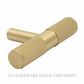 WINDSOR 6522-MSB ORIZON T BAR CABINET KNOB MATT SATIN BRASS