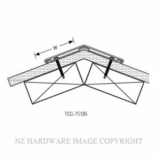 TEPROMARK TCG HEAVY DUTY CORNER GUARD 135 DEGREE