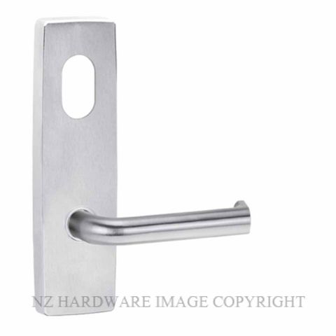 LOCKWOOD 1801-1941 102 LEVER ON PLATE SATIN CHROME