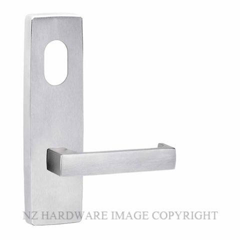 LOCKWOOD 1801-1941 112 LEVER ON PLATE SATIN CHROME