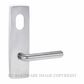 LOCKWOOD 1801-1941 104 LEVER ON PLATE SATIN CHROME